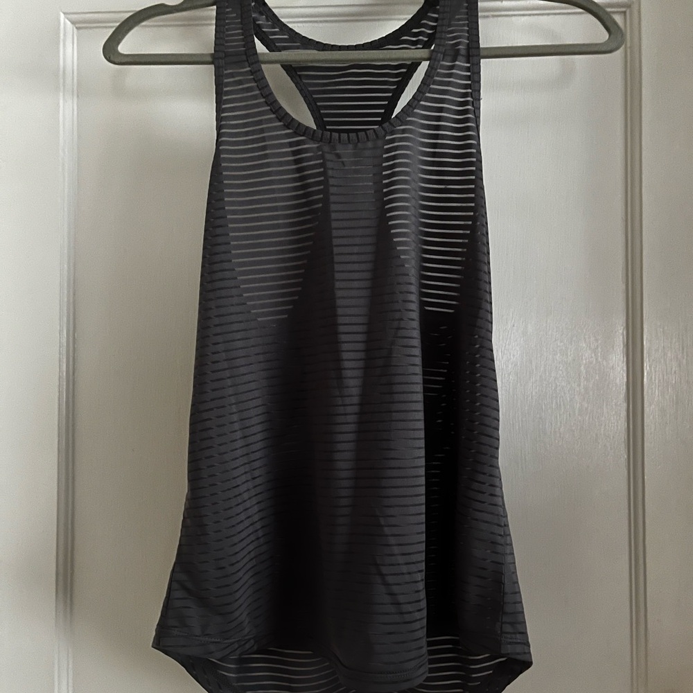 ZYIA Gray Havana Tank Top